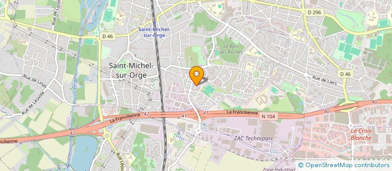 localisation de l'entreprise LAAV à SAINT-MICHEL-SUR-ORGE