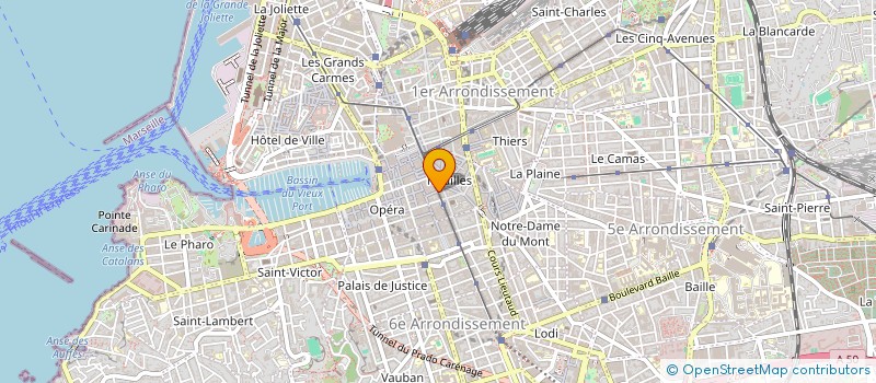 localisation de l'entreprise LAAYSEL EXPERTISE AUDIT à MARSEILLE 1ER