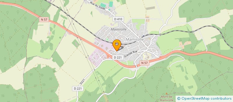 localisation de l'entreprise LAB  MAMIROLLE