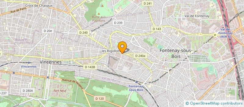 localisation de l'entreprise LAB à FONTENAY-SOUS-BOIS