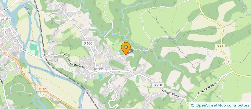 localisation de l'entreprise LAB  JATXOU