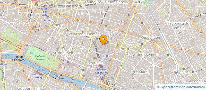localisation de l'entreprise  LAB  PARIS