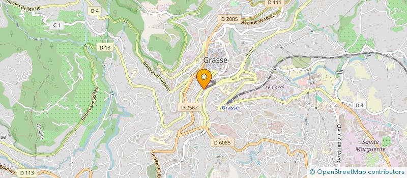 localisation de l'entreprise LAB  GRASSE
