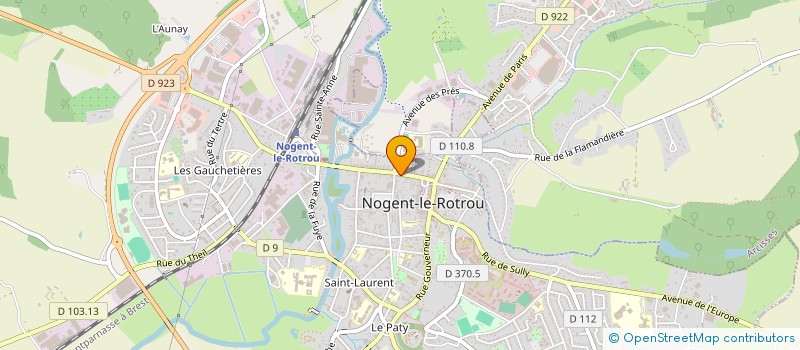 localisation de l'entreprise LAB à NOGENT-LE-ROTROU
