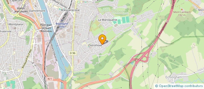 localisation de l'entreprise LAB  SAINT-MARTIN-BOULOGNE