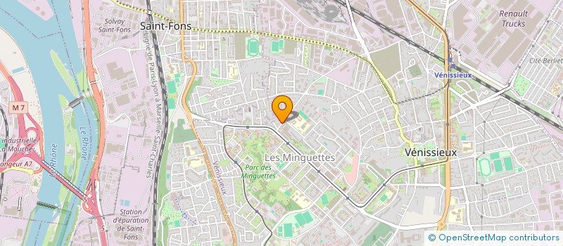 localisation de l'entreprise LAB  VENISSIEUX