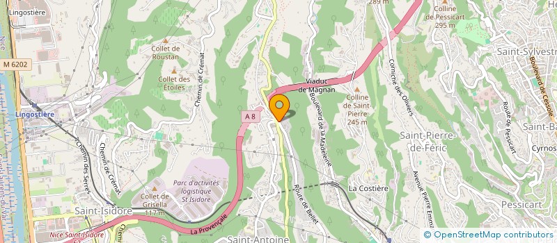 localisation de l'entreprise LAB  NICE