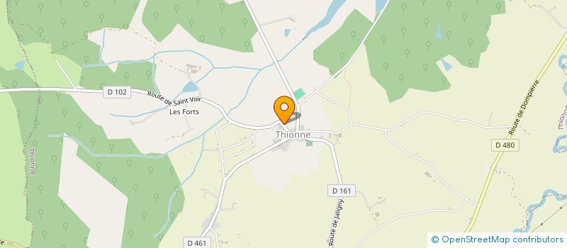 localisation de l'entreprise LAB  THIONNE