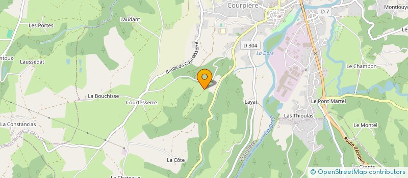 localisation de l'entreprise LAB-ANALYTIKAL CONSEIL à SERMENTIZON