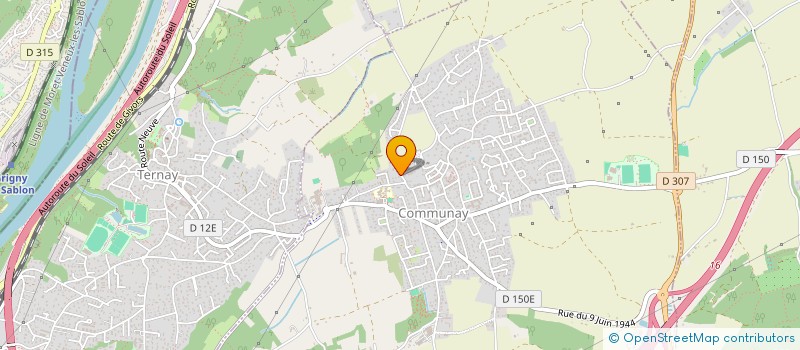 localisation de l'entreprise LAB & CO  COMMUNAY