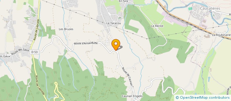 localisation de l'entreprise LAB DISTRIBUTION  LABRUGUIERE