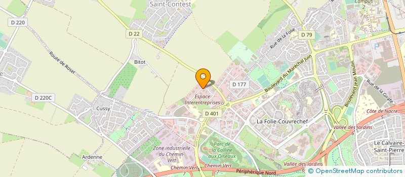 localisation de l'entreprise LAB'ELLE CONCEPT PROTHESES DENTAIRES à SAINT-CONTEST