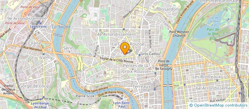 localisation de l'entreprise LAB ELLES  LYON