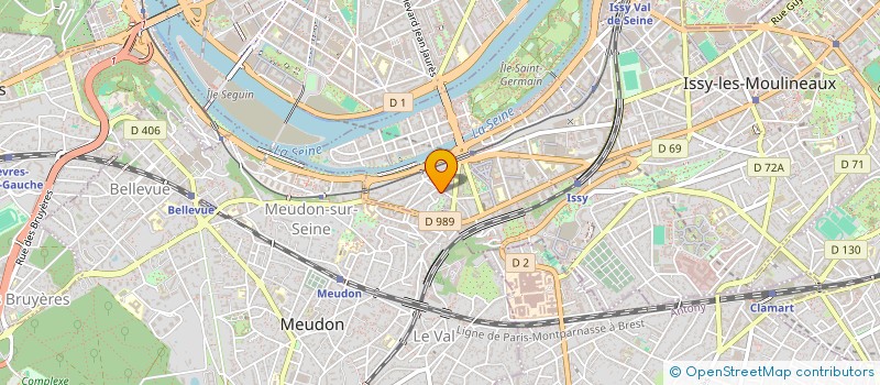 localisation de l'entreprise LAB EVENTS à ISSY-LES-MOULINEAUX