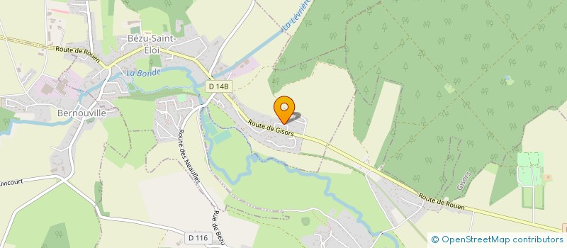 localisation de l'entreprise LAB - EXPO  BEZU-SAINT-ELOI