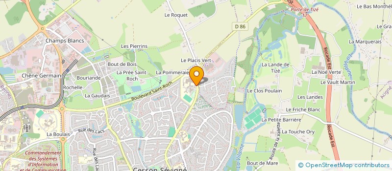 localisation de l'entreprise LAB FAB CAMPUS ST ETIENNE à CESSON-SEVIGNE