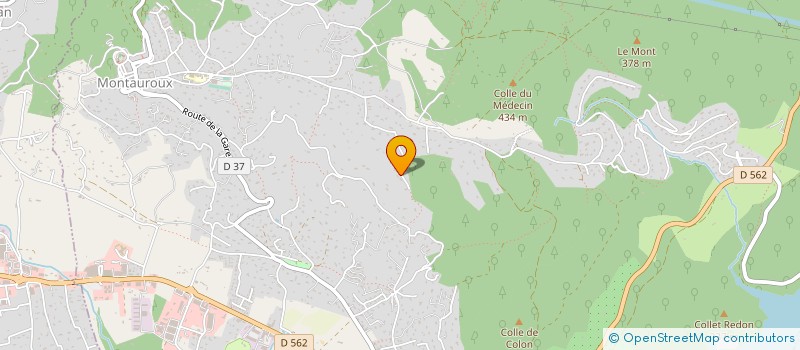 localisation de l'entreprise LAB&G INVEST  MONTAUROUX