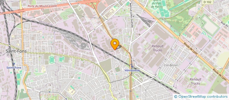 localisation de l'entreprise LAB GPO  SAINT-VULBAS