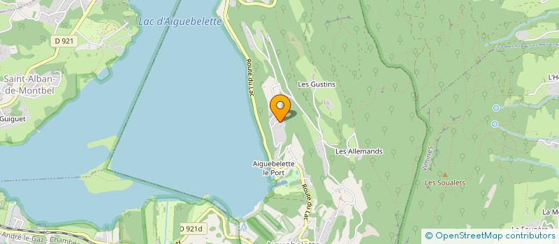 localisation de l'entreprise LAB'HORIZONS  AIGUEBELETTE-LE-LAC