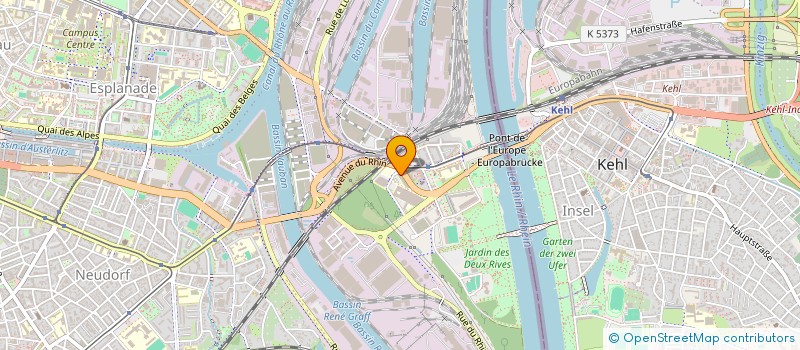 localisation de l'entreprise LAB INVEST  STRASBOURG