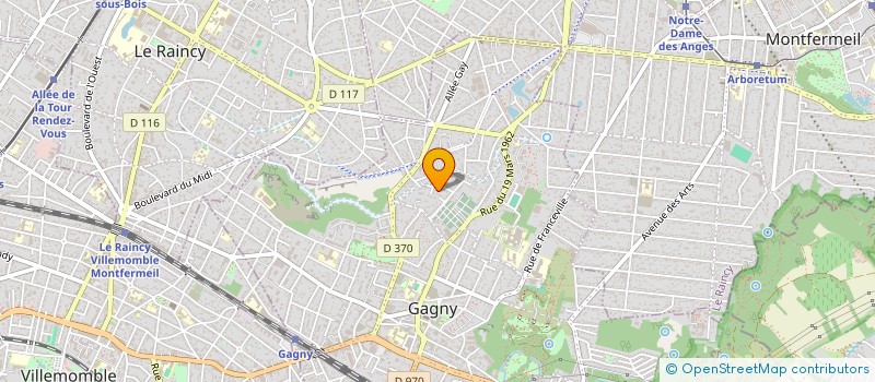 localisation de l'entreprise LAB MUSIC EXPANSION à GAGNY