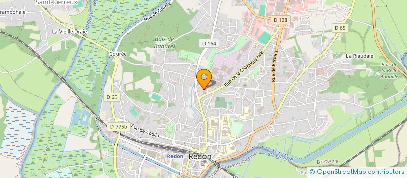 localisation de l'entreprise LAB'OPALE à REDON