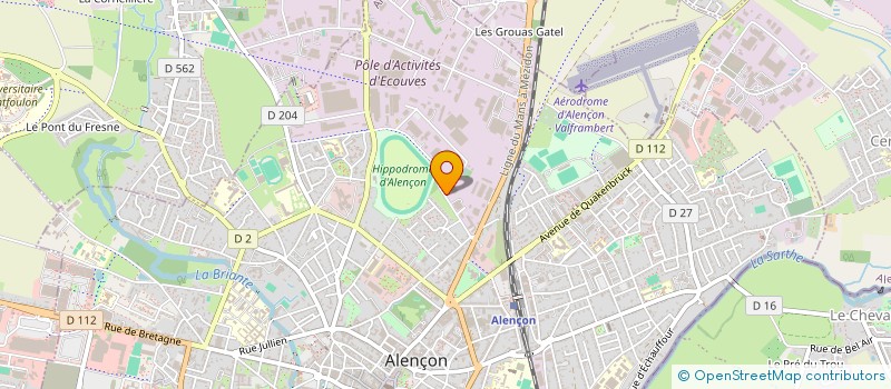 localisation de l'entreprise LAB'SCIENCE NORMANDIE à ALENCON