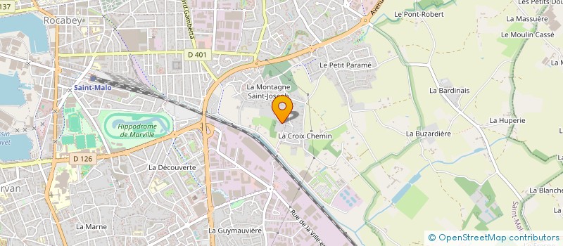 localisation de l'entreprise LAB SEARCH  SAINT-MALO