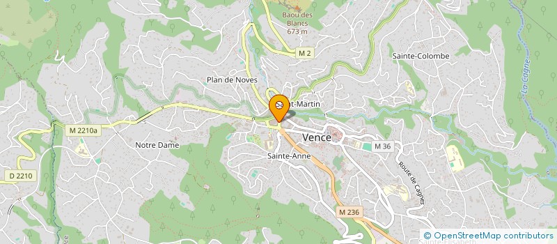 localisation de l'entreprise LAB SELVA B,ROUCHON D,GARDYE-NICOLAI C à VENCE