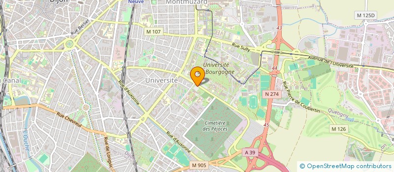 localisation de l'entreprise LAB TO FIELD à DIJON