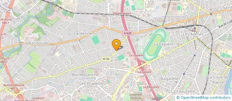 localisation de l'entreprise LAB VITARELLES à TOULOUSE