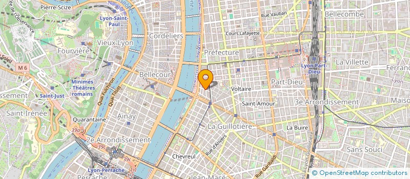 localisation de l'entreprise LAB20  LYON