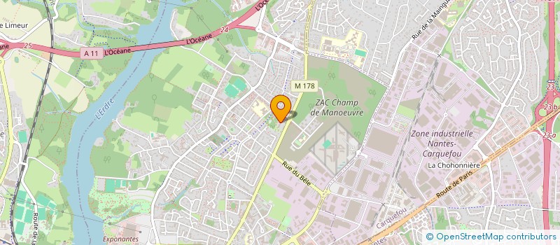 localisation de l'entreprise LAB2S à NANTES