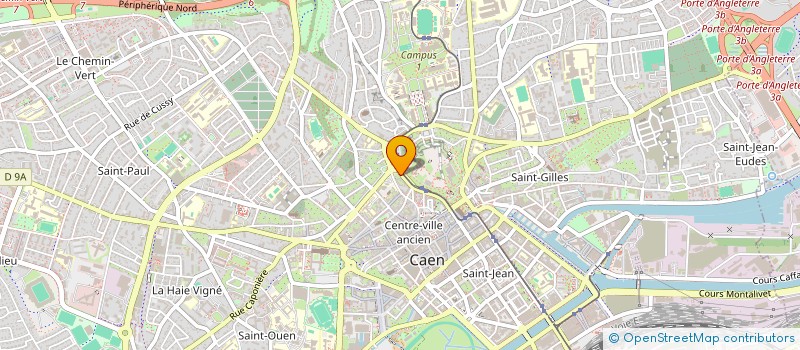 localisation de l'entreprise LABA à CAEN