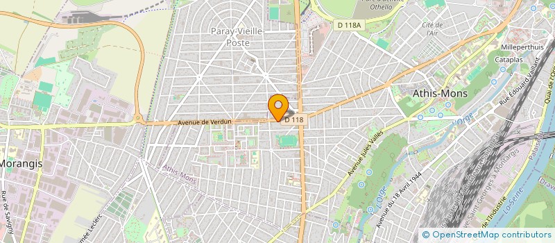 localisation de l'entreprise LABAB  ATHIS-MONS