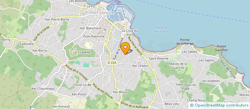 localisation de l'entreprise LABAC à L'ILE-D'YEU