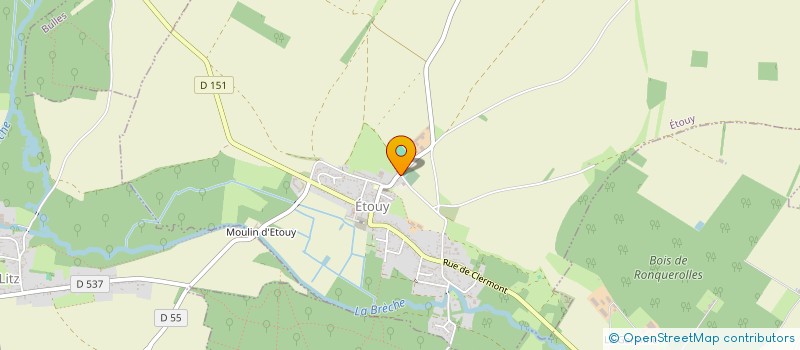 localisation de l'entreprise LABADENS  MAIMBEVILLE