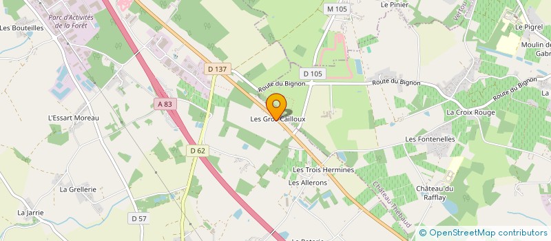 localisation de l'entreprise LABAISY  LE BIGNON