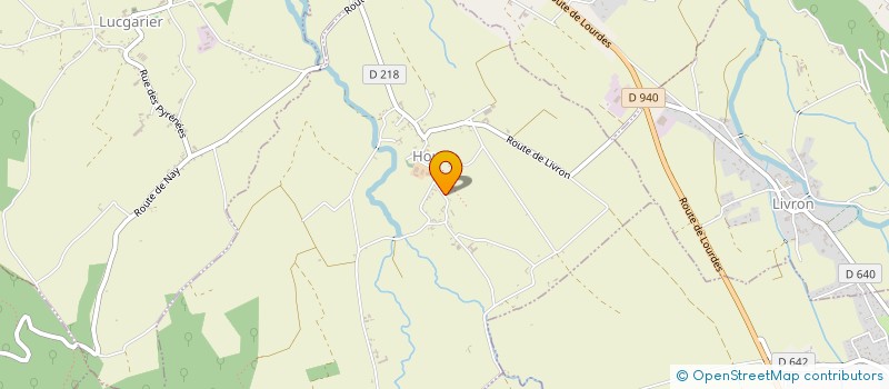 localisation de l'entreprise LABAN CHRISTOPHE TP  HOURS