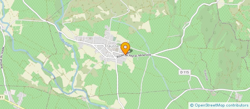 localisation de l'entreprise LABAN GUILLAUME  TRAUSSE