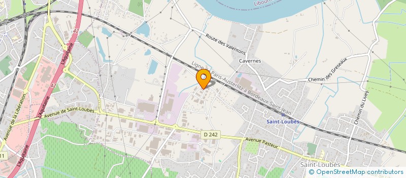 localisation de l'entreprise LABANIETO  SAINT-LOUBES