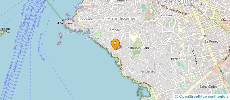 localisation de l'entreprise LABAR à MARSEILLE