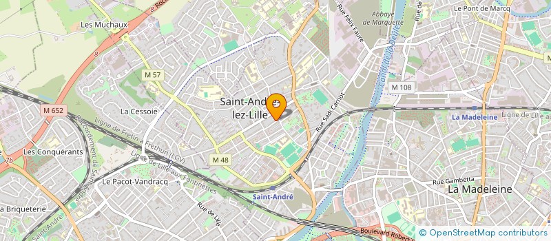 localisation de l'entreprise LABARAK  SAINT-ANDRE-LEZ-LILLE