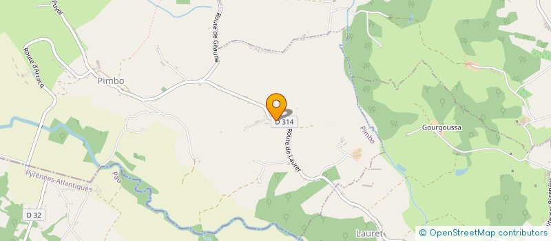 localisation de l'entreprise LABARTHE  PIMBO