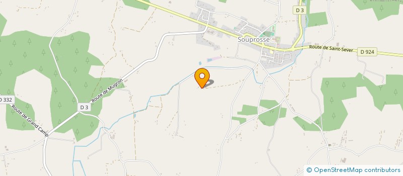 localisation de l'entreprise LABARTHE TRUONG  SOUPROSSE