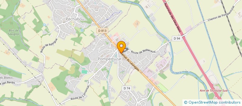 localisation de l'entreprise LABAS' TIENDA  LABASTIDE-BEAUVOIR