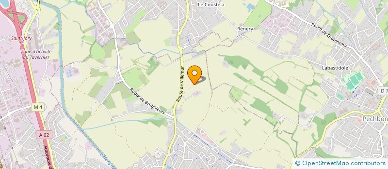 localisation de l'entreprise LABASTIDE  CASTELGINEST