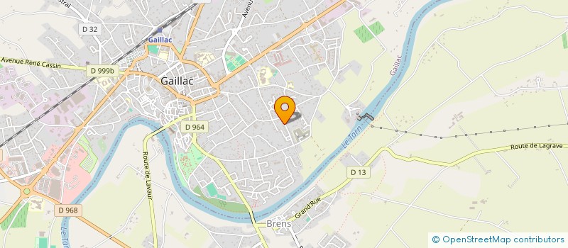 localisation de l'entreprise LABASTIDOLE  BRENS