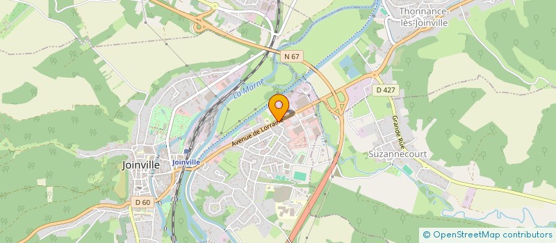 localisation de l'entreprise LABAT à JOINVILLE