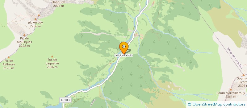 localisation de l'entreprise LABAT D'ESTAING  ESTAING